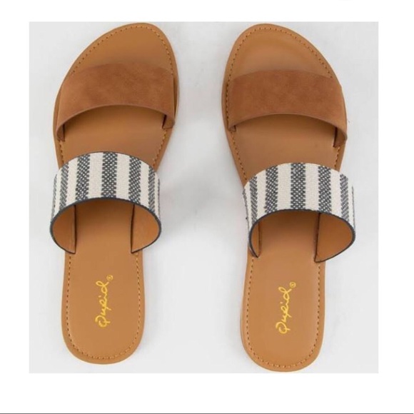 ▪️Havana Striped Sandals - Picture 7 of 8